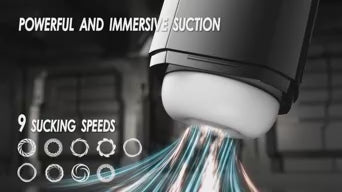 IntimaLux - Male Masturbator Sex Toys for Men - Thrusting Male Stroker with 360° Heating.